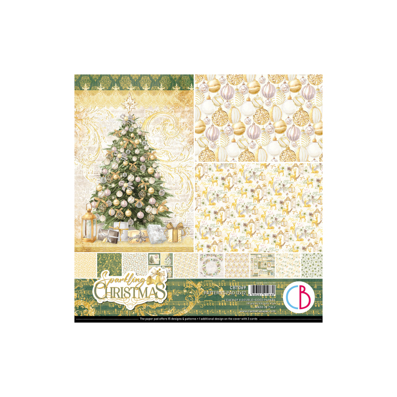 Ciao Bella collection patterns sparkling Christmas